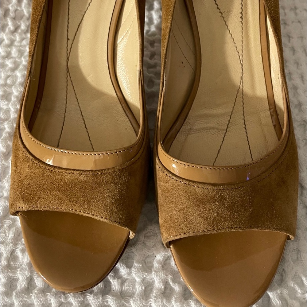 Kate Spade Open Toe Pumps Size 8